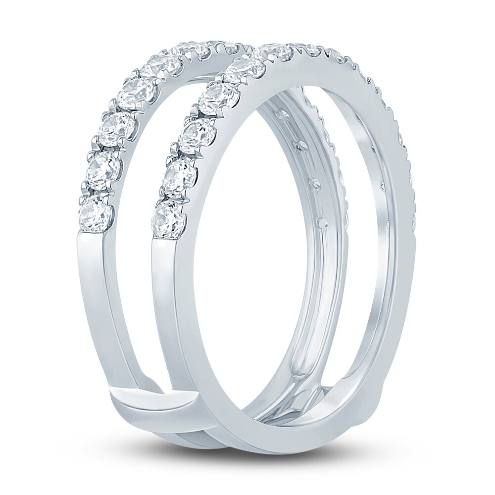 Diamond Enhancer Band 1 ct tw Round 14K White Gold 6sWQy1P3 Diamond Enhancer Band 1 ct tw Round 14K White Gold 6sWQy1P3