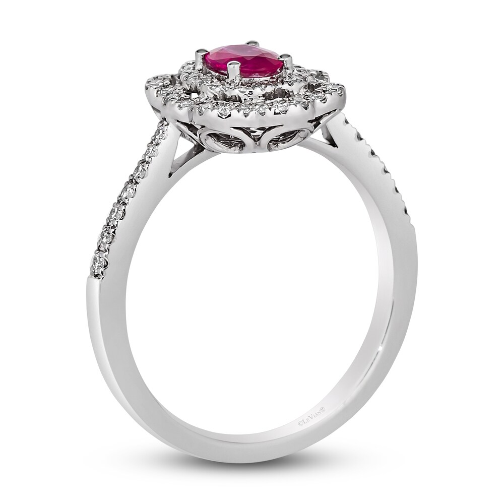 Le Vian Natural Ruby Ring 1/3 ct tw Diamonds Platinum 6tY4ZCj9 Le Vian Natural Ruby Ring 1/3 ct tw Diamonds Platinum 6tY4ZCj9