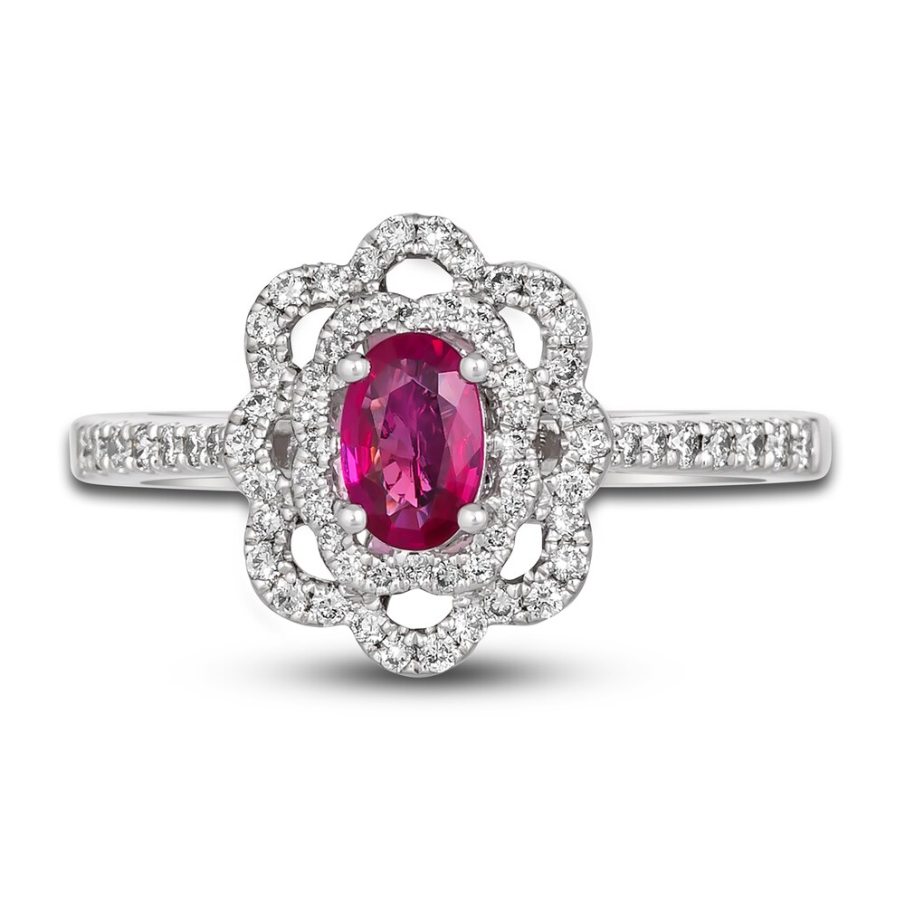 Le Vian Natural Ruby Ring 1/3 ct tw Diamonds Platinum 6tY4ZCj9 Le Vian Natural Ruby Ring 1/3 ct tw Diamonds Platinum 6tY4ZCj9
