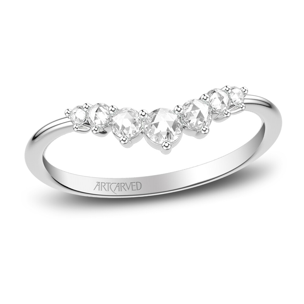 ArtCarved Rose-Cut Diamond Anniversary Band 1/5 ct tw 14K White Gold 7BamFixs ArtCarved Rose-Cut Diamond Anniversary Band 1/5 ct tw 14K White Gold 7BamFixs