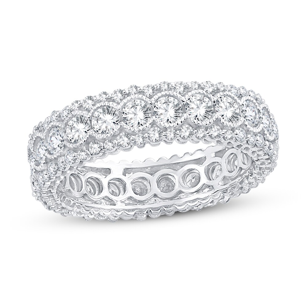 Diamond Eternity Band 2 ct tw Round 14K White Gold 7SAzuRyZ Diamond Eternity Band 2 ct tw Round 14K White Gold 7SAzuRyZ