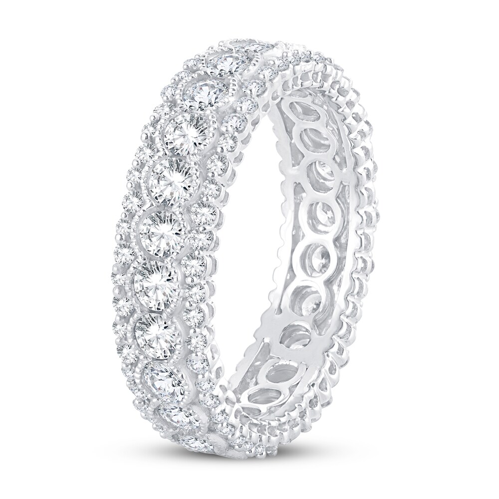Diamond Eternity Band 2 ct tw Round 14K White Gold 7SAzuRyZ Diamond Eternity Band 2 ct tw Round 14K White Gold 7SAzuRyZ
