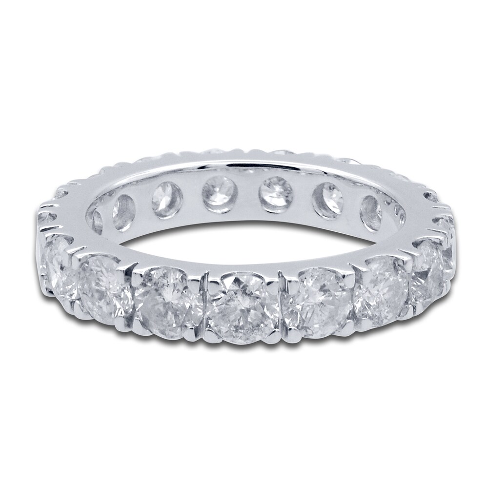 Diamond Anniversary Band 4 ct tw Round 14K White Gold 7TkWIiVa Diamond Anniversary Band 4 ct tw Round 14K White Gold 7TkWIiVa