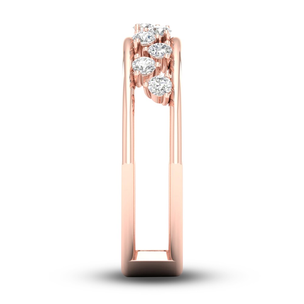 Diamond Wedding Band 1/6 ct tw Round 14K Rose Gold 7ZXsIoCc Diamond Wedding Band 1/6 ct tw Round 14K Rose Gold 7ZXsIoCc