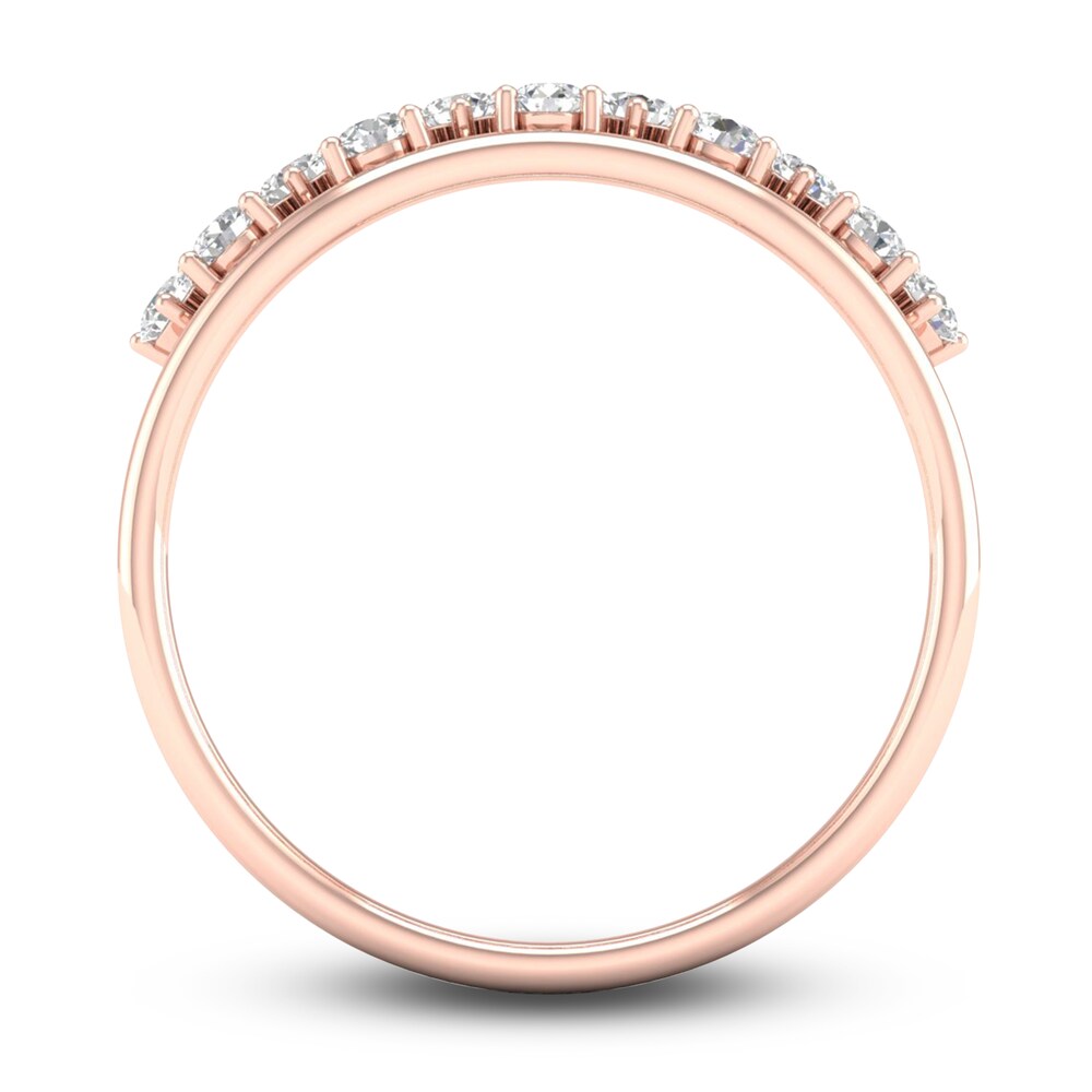 Diamond Wedding Band 1/6 ct tw Round 14K Rose Gold 7ZXsIoCc Diamond Wedding Band 1/6 ct tw Round 14K Rose Gold 7ZXsIoCc