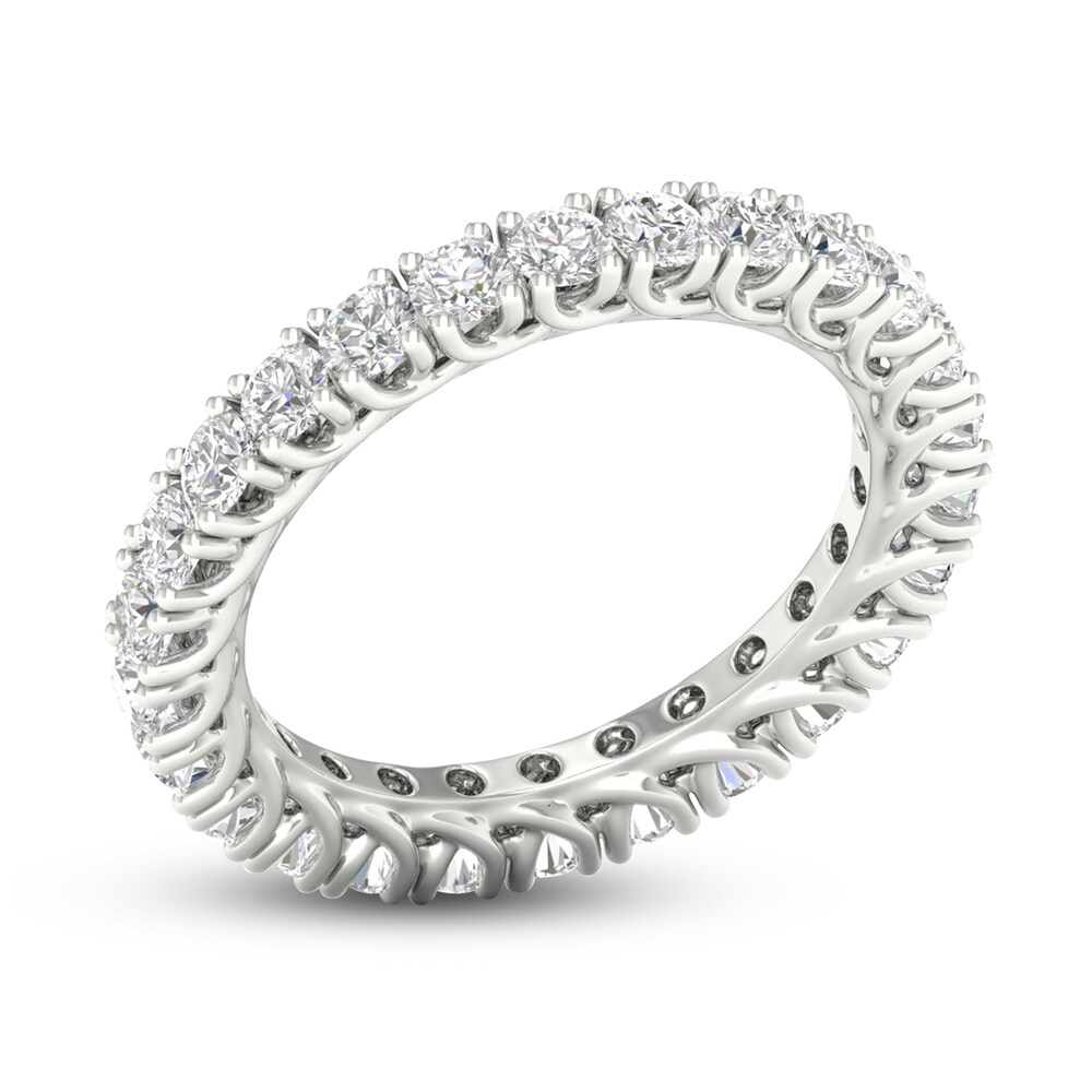 Diamond Eternity Band 1-1/2 ct tw Round 14K White Gold 8J4qqrWm