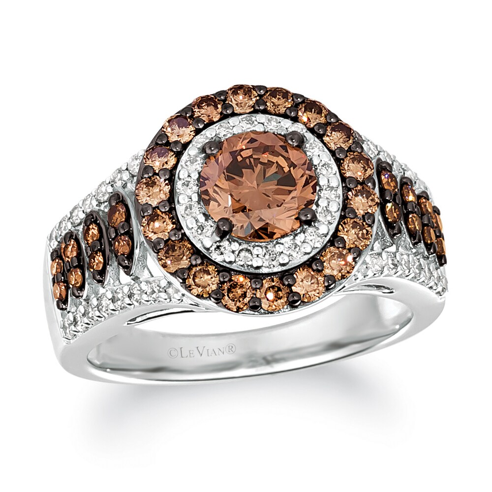 Le Vian Chocolate Diamond Ring 2 ct tw 14K Vanilla Gold 8K6v0lvX Le Vian Chocolate Diamond Ring 2 ct tw 14K Vanilla Gold 8K6v0lvX
