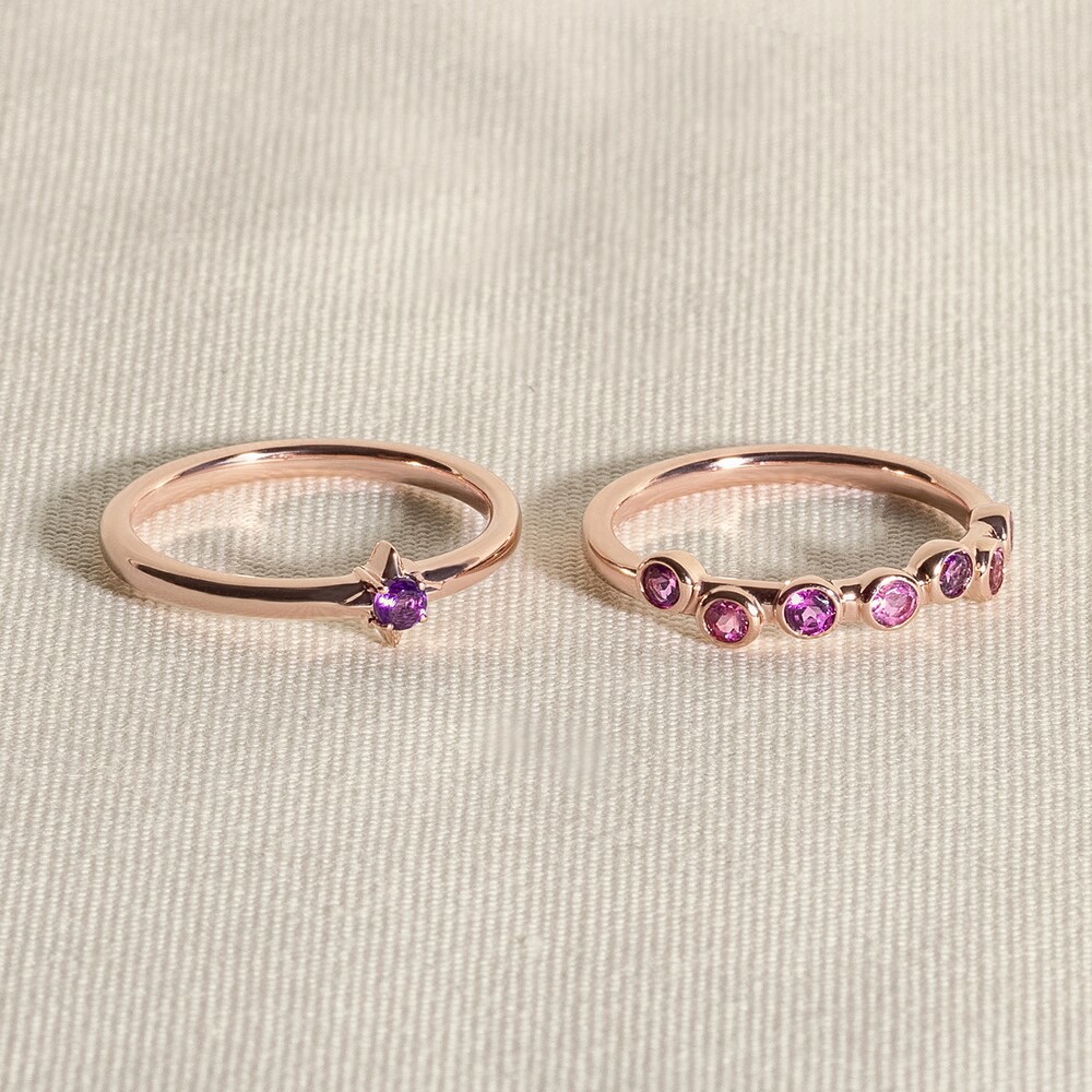 Juliette Maison Natural Garnet Starburst Ring 10K Rose Gold 8N0REsPf Juliette Maison Natural Garnet Starburst Ring 10K Rose Gold 8N0REsPf