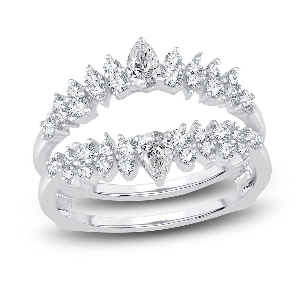 Diamond Enhancer Ring 1 ct tw Round 14K White Gold 8xKMXcgP Diamond Enhancer Ring 1 ct tw Round 14K White Gold 8xKMXcgP