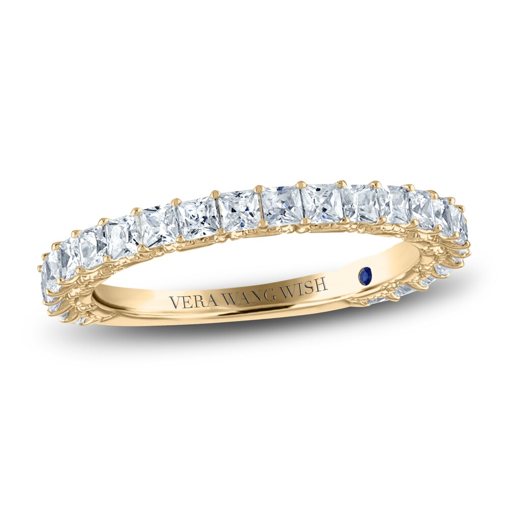 Vera Wang WISH Diamond Wedding Band 1 ct tw Princess 18K Yellow Gold 9fd8JEdT Vera Wang WISH Diamond Wedding Band 1 ct tw Princess 18K Yellow Gold 9fd8JEdT