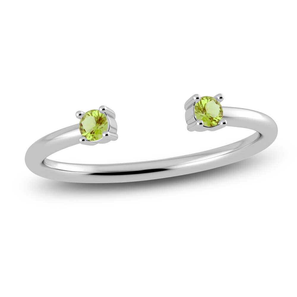 Juliette Maison Natural Peridot Cuff Ring 10K White Gold 9gJDyLLN Juliette Maison Natural Peridot Cuff Ring 10K White Gold 9gJDyLLN