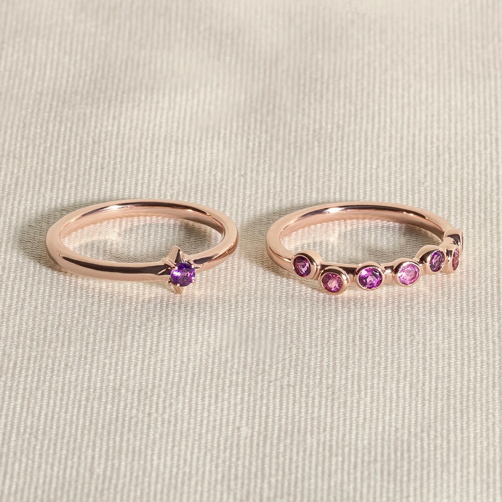 Juliette Maison Natural Rhodolite Garnet & Natural Garnet Ring 10K Yellow Gold 9zKzBPFC Juliette Maison Natural Rhodolite Garnet & Natural Garnet Ring 10K Yellow Gold 9zKzBPFC