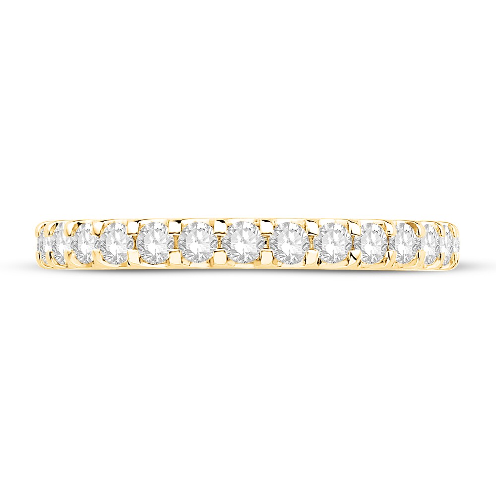 Diamond Eternity Band 1 ct tw Round 14K Yellow Gold A63nlFtn Diamond Eternity Band 1 ct tw Round 14K Yellow Gold A63nlFtn