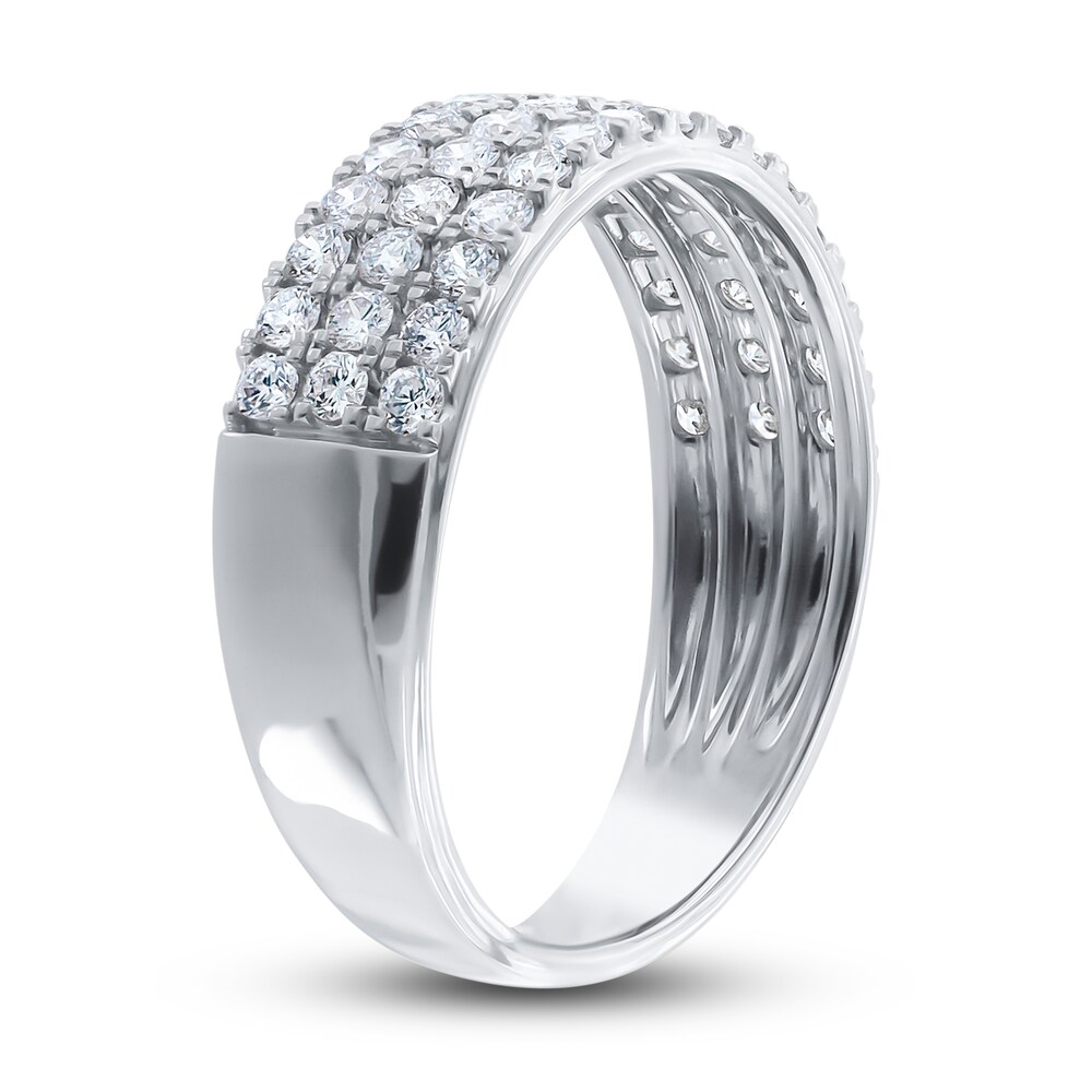 Diamond Anniversary Ring 3/4 ct tw Round 14K White Gold AZr1GZLQ Diamond Anniversary Ring 3/4 ct tw Round 14K White Gold AZr1GZLQ