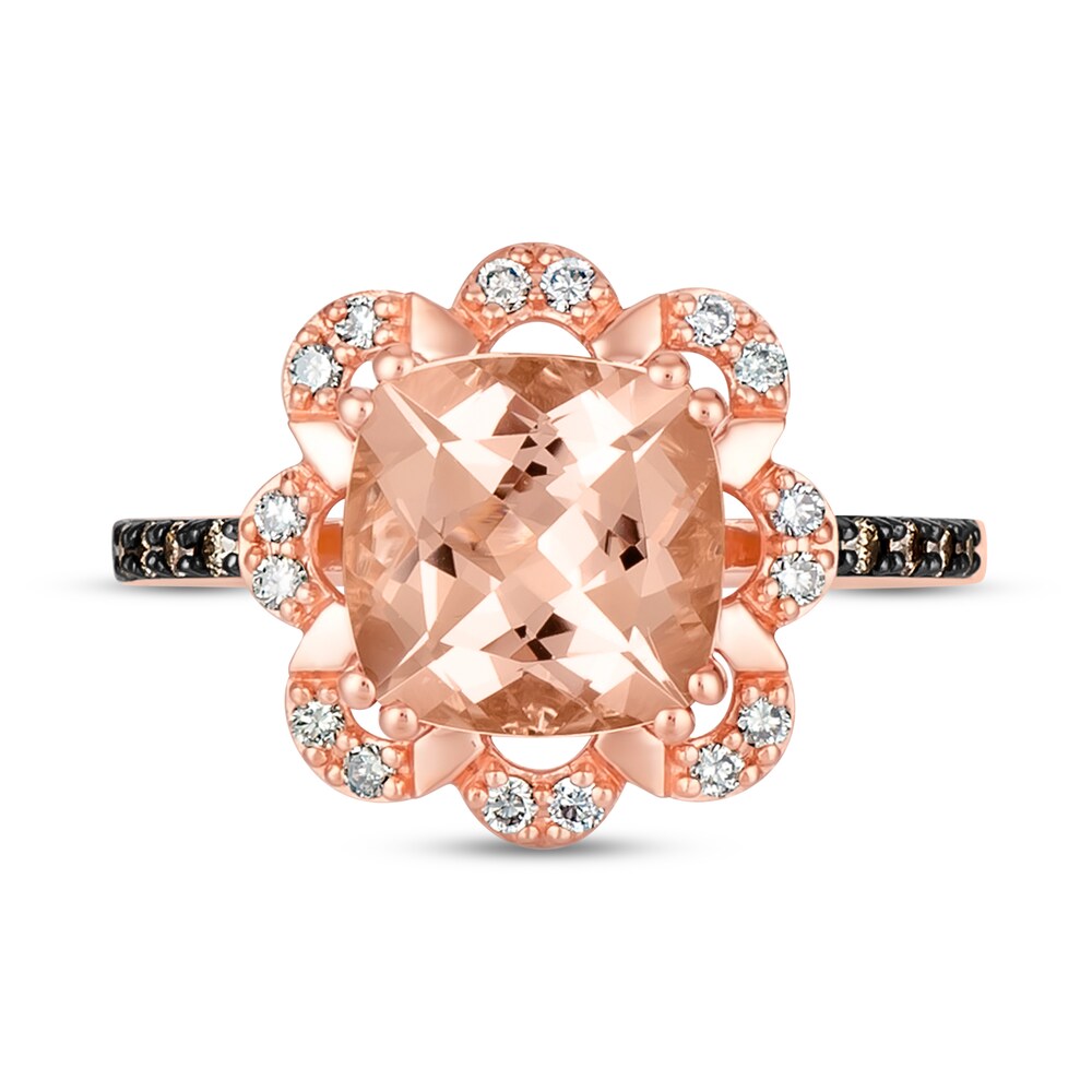 Le Vian Natural Morganite Ring 1/4 ct tw Diamonds 14K Strawberry Gold AcxGN2lq Le Vian Natural Morganite Ring 1/4 ct tw Diamonds 14K Strawberry Gold AcxGN2lq
