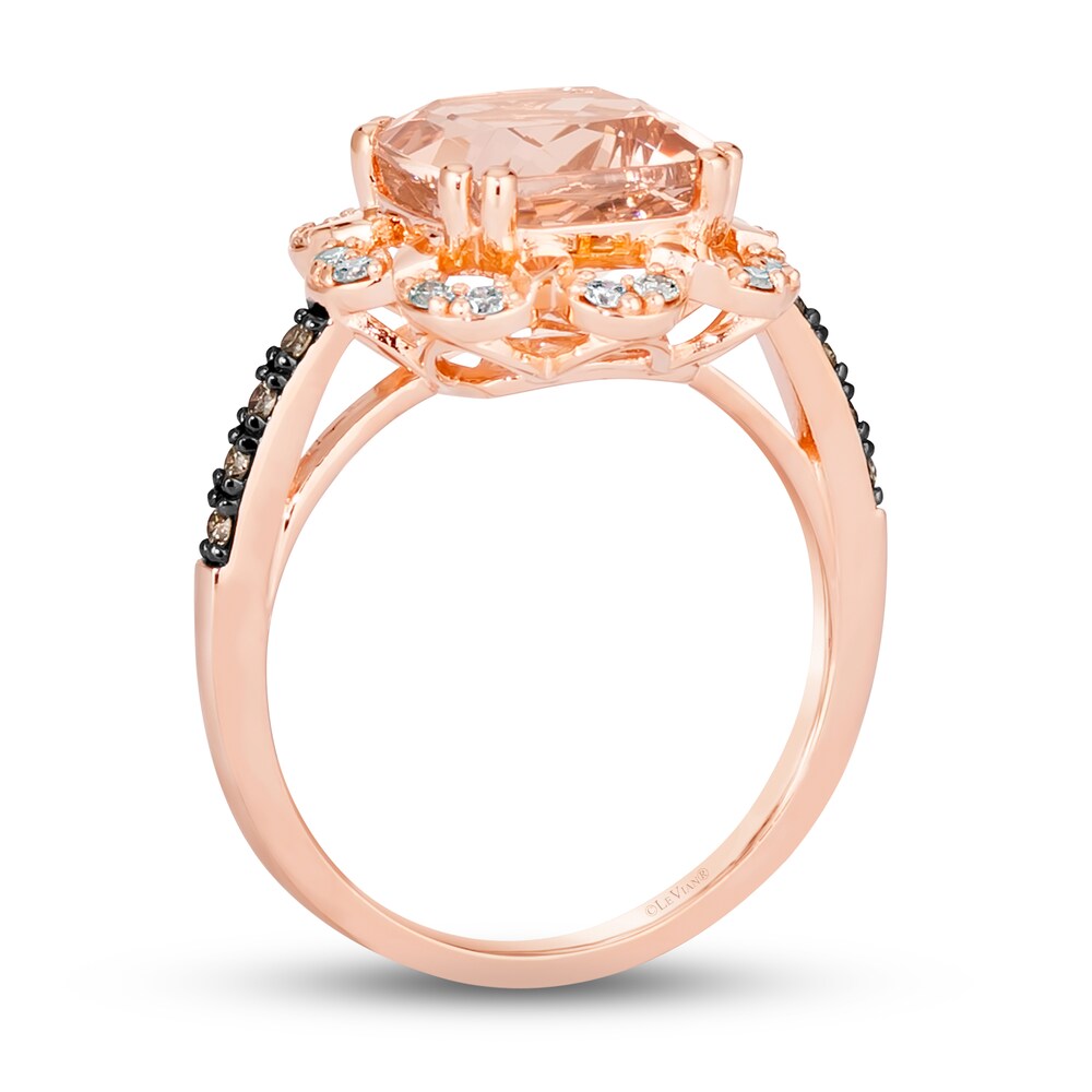 Le Vian Natural Morganite Ring 1/4 ct tw Diamonds 14K Strawberry Gold AcxGN2lq Le Vian Natural Morganite Ring 1/4 ct tw Diamonds 14K Strawberry Gold AcxGN2lq