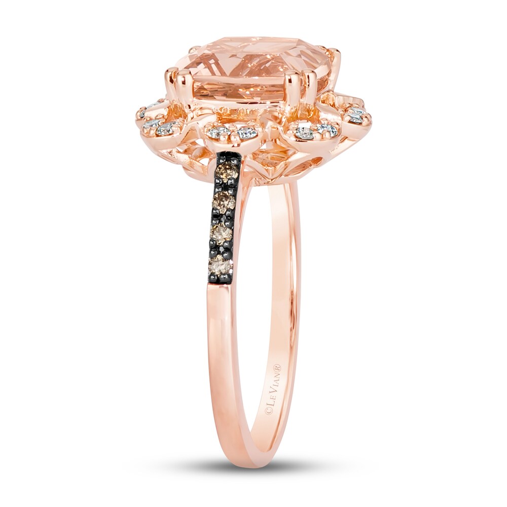 Le Vian Natural Morganite Ring 1/4 ct tw Diamonds 14K Strawberry Gold AcxGN2lq Le Vian Natural Morganite Ring 1/4 ct tw Diamonds 14K Strawberry Gold AcxGN2lq