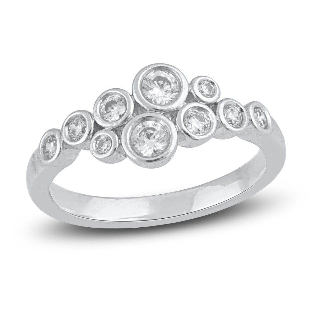 Diamond Anniversary Band 1/2 ct tw Round 14K White Gold AorANhRj Diamond Anniversary Band 1/2 ct tw Round 14K White Gold AorANhRj