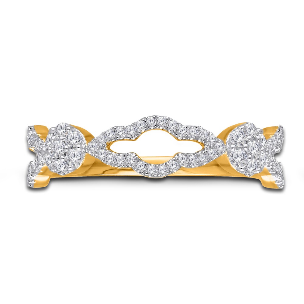Kallati Diamond Ring 3/8 ct tw Round 14K Yellow Gold B2QEGuf5 Kallati Diamond Ring 3/8 ct tw Round 14K Yellow Gold B2QEGuf5