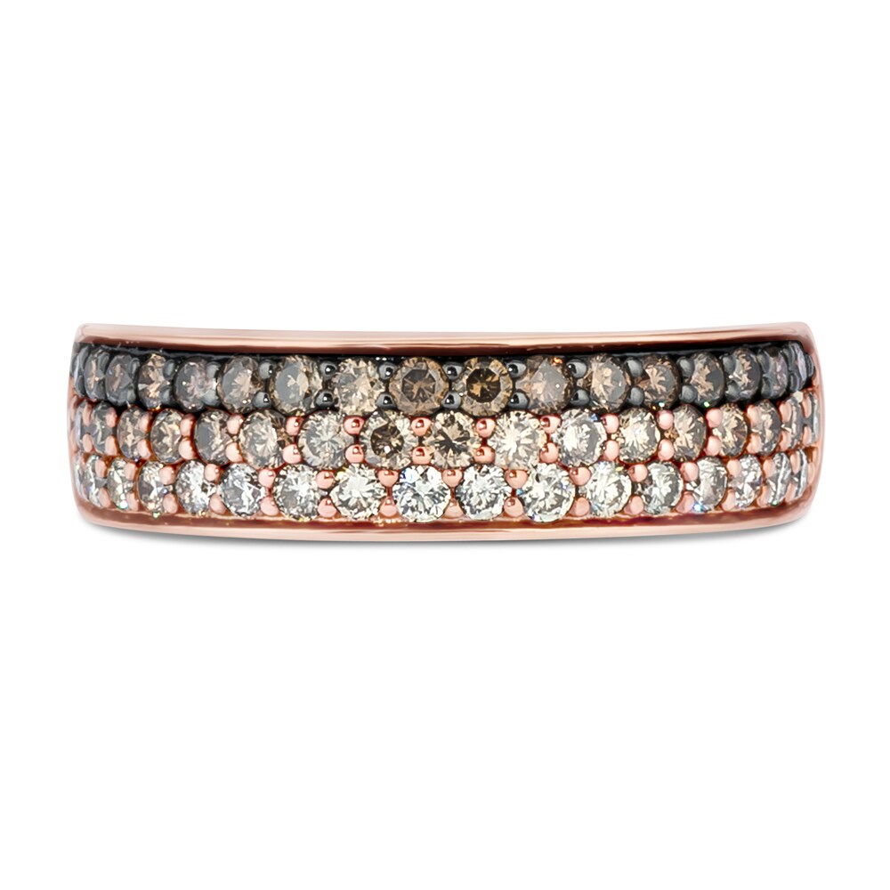 Le Vian Chocolate Ombre Ring 7/8 ct tw Diamonds 14K Strawberry Gold B2UcYVfb Le Vian Chocolate Ombre Ring 7/8 ct tw Diamonds 14K Strawberry Gold B2UcYVfb