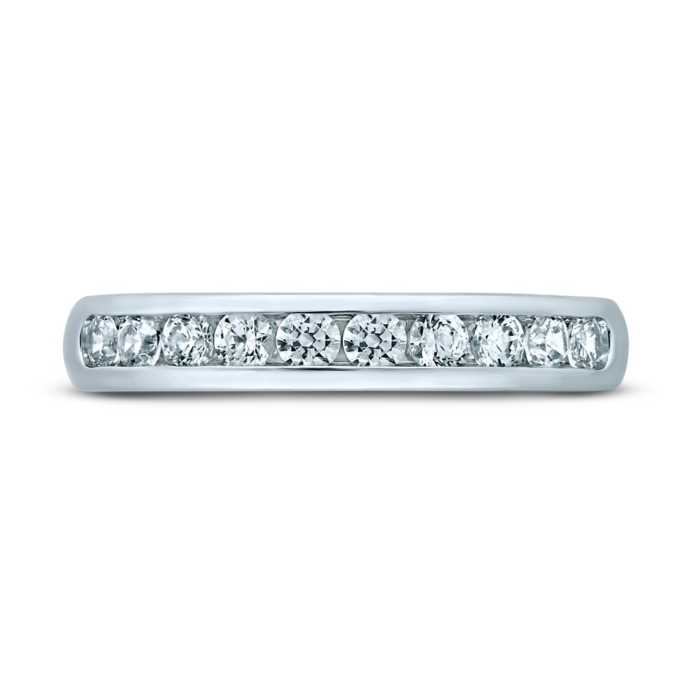 Diamond Anniversary Ring 1/2 ct tw Round 14K White Gold BVs5yrwg