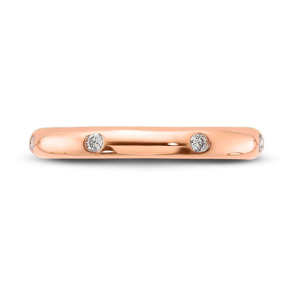 Diamond Ring 1/10 ct tw Round 14K Rose Gold BZHG8dhg Diamond Ring 1/10 ct tw Round 14K Rose Gold BZHG8dhg