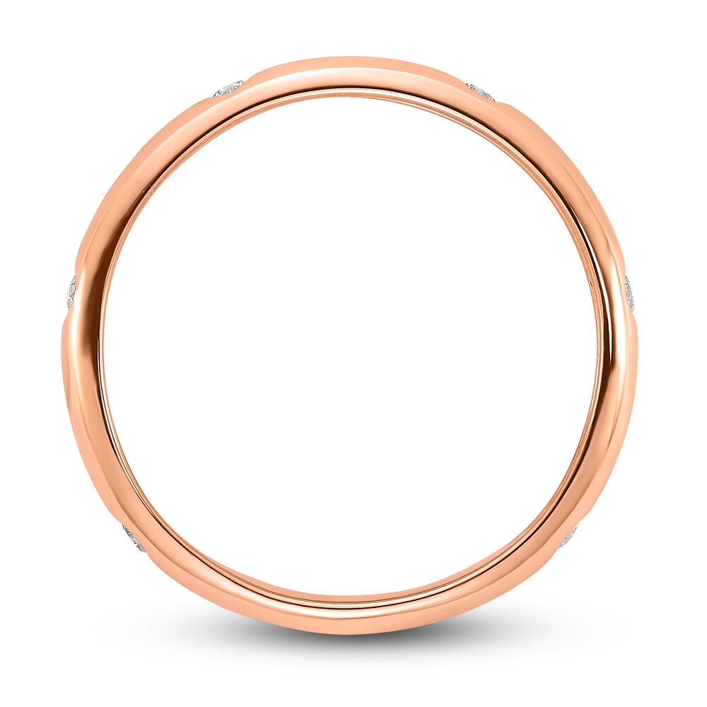 Diamond Ring 1/10 ct tw Round 14K Rose Gold BZHG8dhg Diamond Ring 1/10 ct tw Round 14K Rose Gold BZHG8dhg