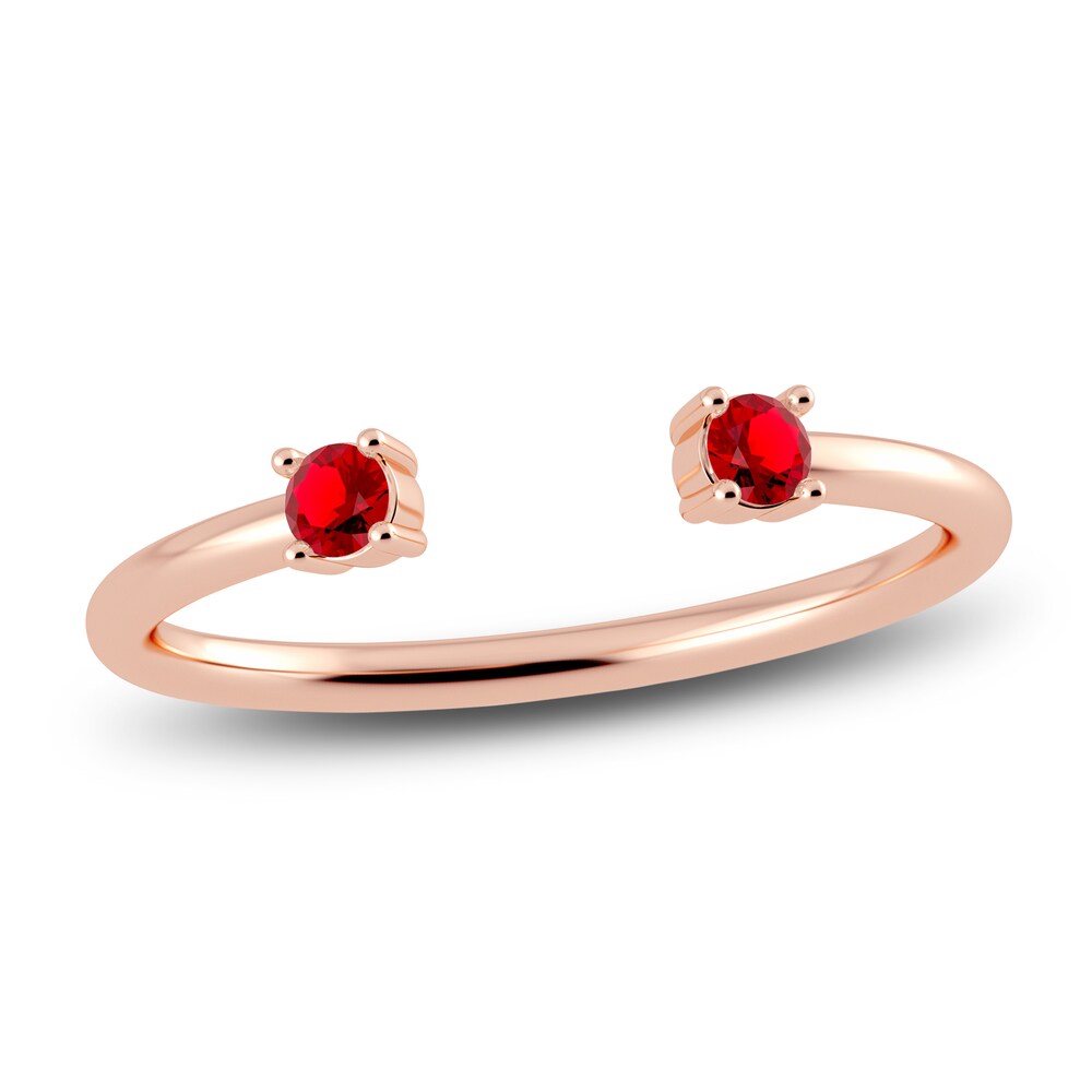 Juliette Maison Natural Ruby Cuff Ring 10K Rose Gold Ba0IKqZs Juliette Maison Natural Ruby Cuff Ring 10K Rose Gold Ba0IKqZs