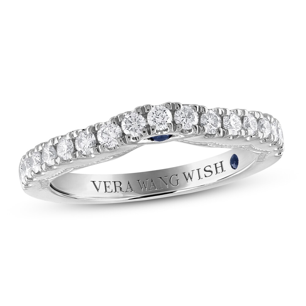 Vera Wang WISH Diamond Wedding Band 1/2 ct tw Round Platinum BloHbdpI Vera Wang WISH Diamond Wedding Band 1/2 ct tw Round Platinum BloHbdpI