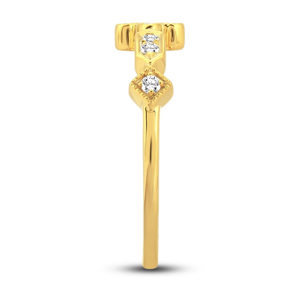 Diamond Ring 1/6 ct tw Round 14K Yellow Gold BvWboq0L Diamond Ring 1/6 ct tw Round 14K Yellow Gold BvWboq0L