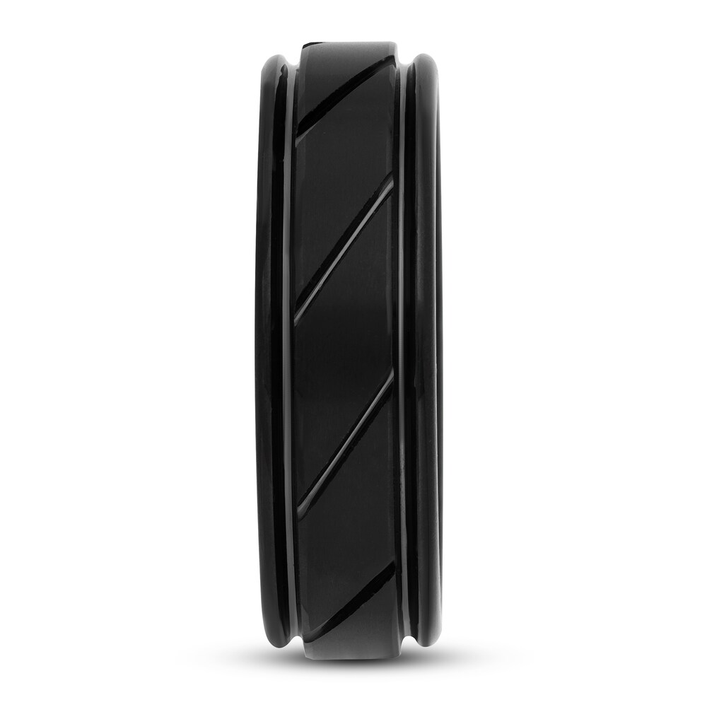 Black Tungsten Carbide Wedding Band C85I5FzI Black Tungsten Carbide Wedding Band C85I5FzI