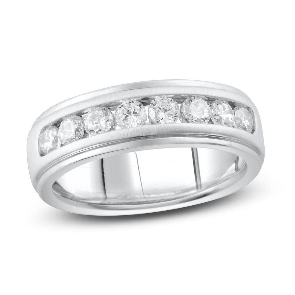 Lab-Created Diamond Ring 1 ct tw Round 10K White Gold CI32wK5d Lab-Created Diamond Ring 1 ct tw Round 10K White Gold CI32wK5d