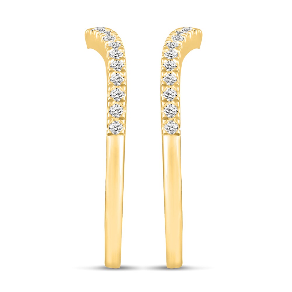 Diamond Double Wedding Band Set 1/4 ct tw 14K Yellow Gold CIZ489w2 Diamond Double Wedding Band Set 1/4 ct tw 14K Yellow Gold CIZ489w2