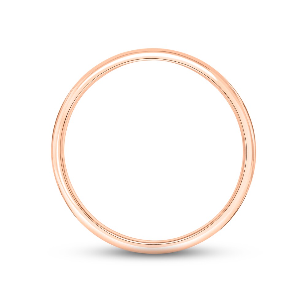 Polished Wedding Band 14K Rose Gold 3.0mm CJzn3naY Polished Wedding Band 14K Rose Gold 3.0mm CJzn3naY