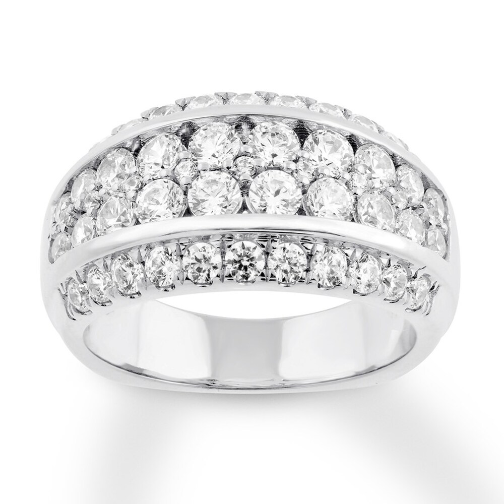Hearts Desire Anniversary Band 2 ct tw Diamonds 18K White Gold CblxrAfT Hearts Desire Anniversary Band 2 ct tw Diamonds 18K White Gold CblxrAfT