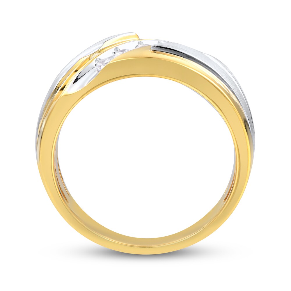 Diamond Ring 1/4 ct tw Round 10K Two-Tone Gold Cp6e35PI Diamond Ring 1/4 ct tw Round 10K Two-Tone Gold Cp6e35PI