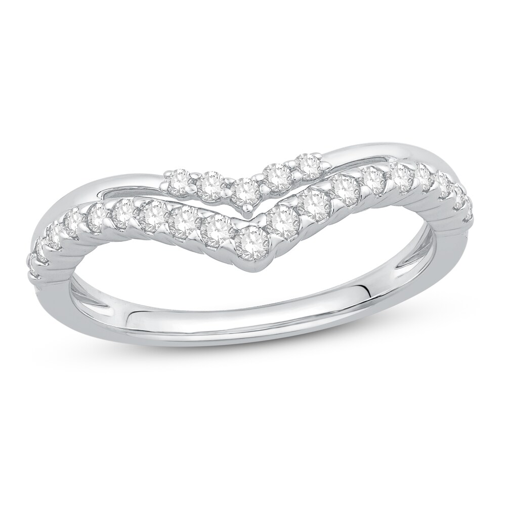 Diamond Contour Ring 1/3 ct tw Round 14K White Gold CpZioS9u Diamond Contour Ring 1/3 ct tw Round 14K White Gold CpZioS9u
