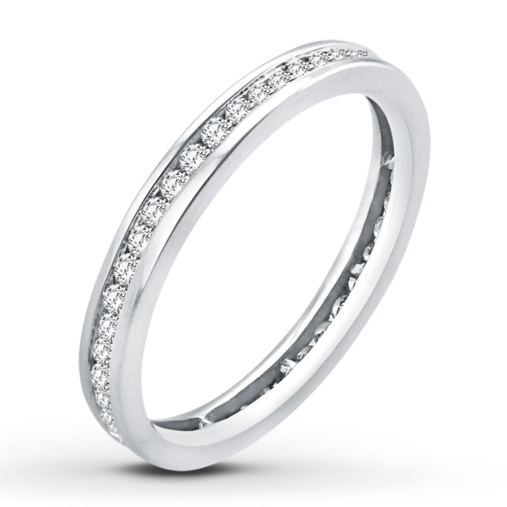 Diamond Eternity Ring 1/2 ct tw Round-cut 14K White Gold DAPIHtgl Diamond Eternity Ring 1/2 ct tw Round-cut 14K White Gold DAPIHtgl