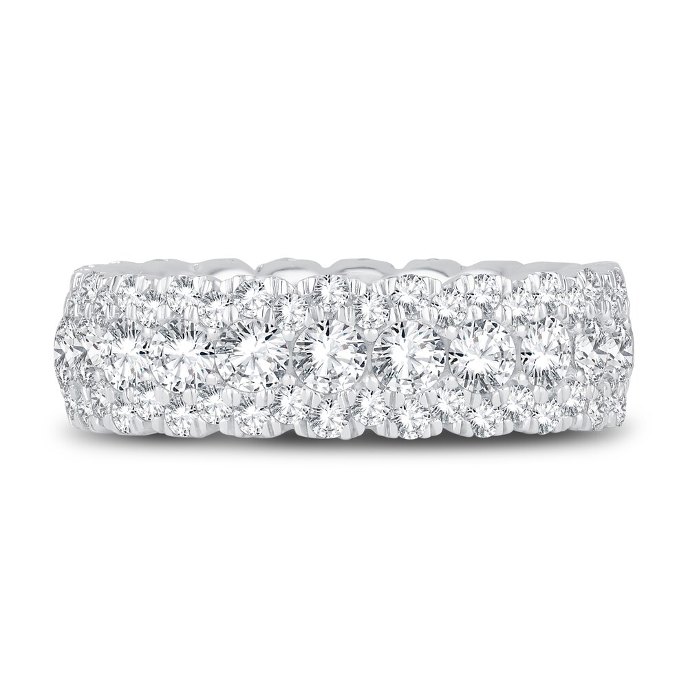 Diamond Eternity Band 3 ct tw Round 14K White Gold DNU4nUsZ Diamond Eternity Band 3 ct tw Round 14K White Gold DNU4nUsZ