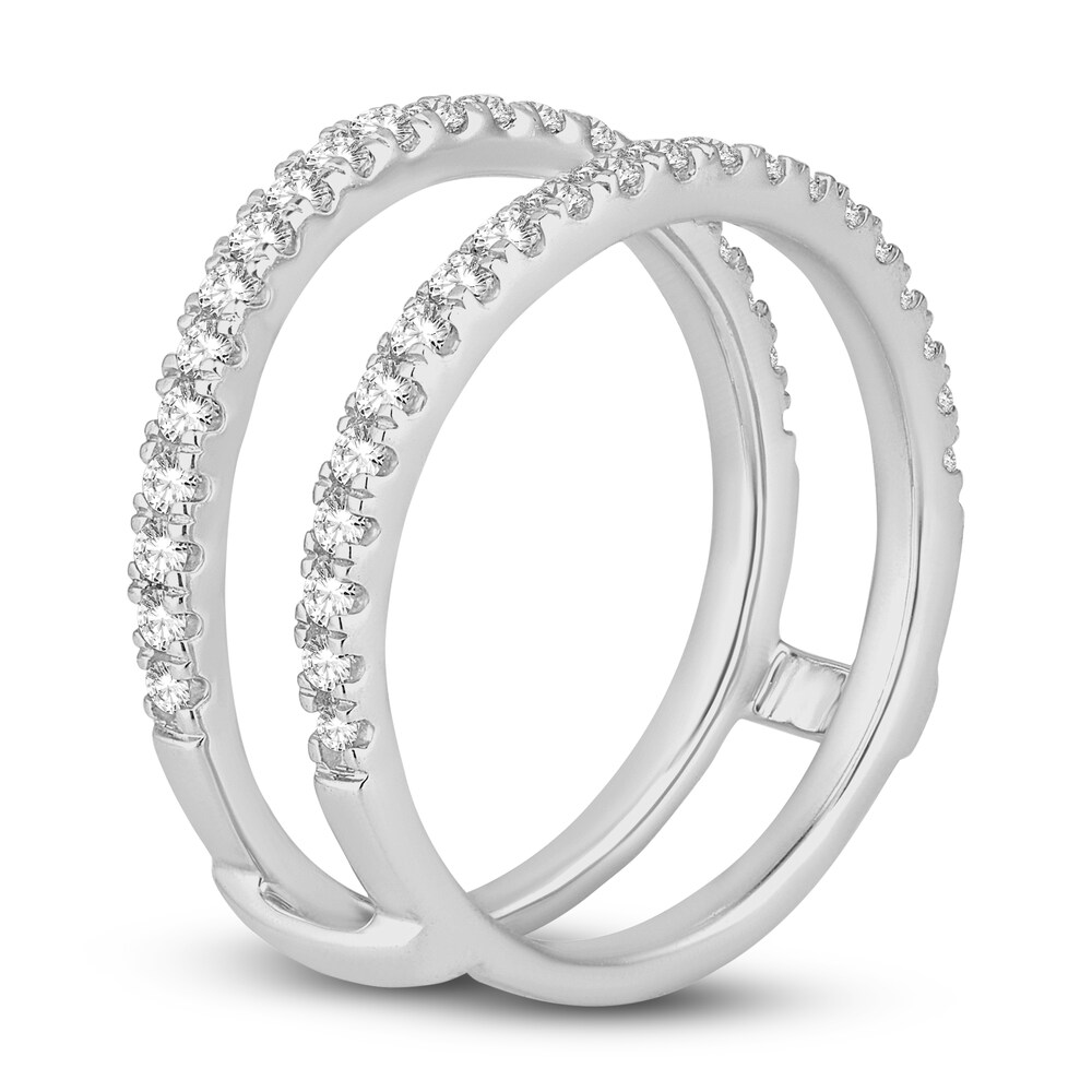 Diamond Enhancer Band 1/2 ct tw Round 14K White Gold Dh7c9pJ4 Diamond Enhancer Band 1/2 ct tw Round 14K White Gold Dh7c9pJ4
