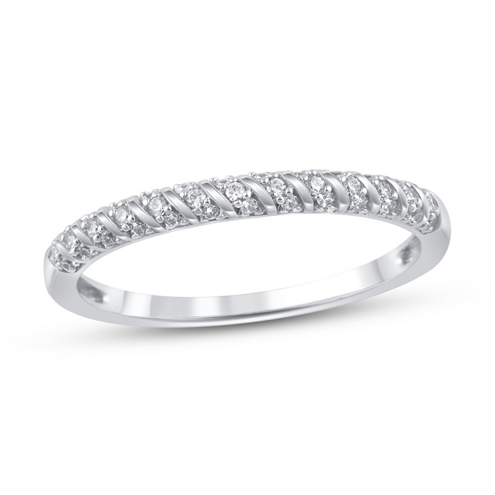 Diamond Anniversary Band 1/6 ct tw Round 14K White Gold DhHJajKb Diamond Anniversary Band 1/6 ct tw Round 14K White Gold DhHJajKb