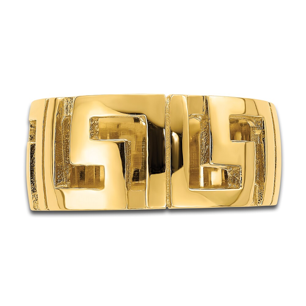 Greek Key Ring 14K Yellow Gold DpT1pHzj Greek Key Ring 14K Yellow Gold DpT1pHzj