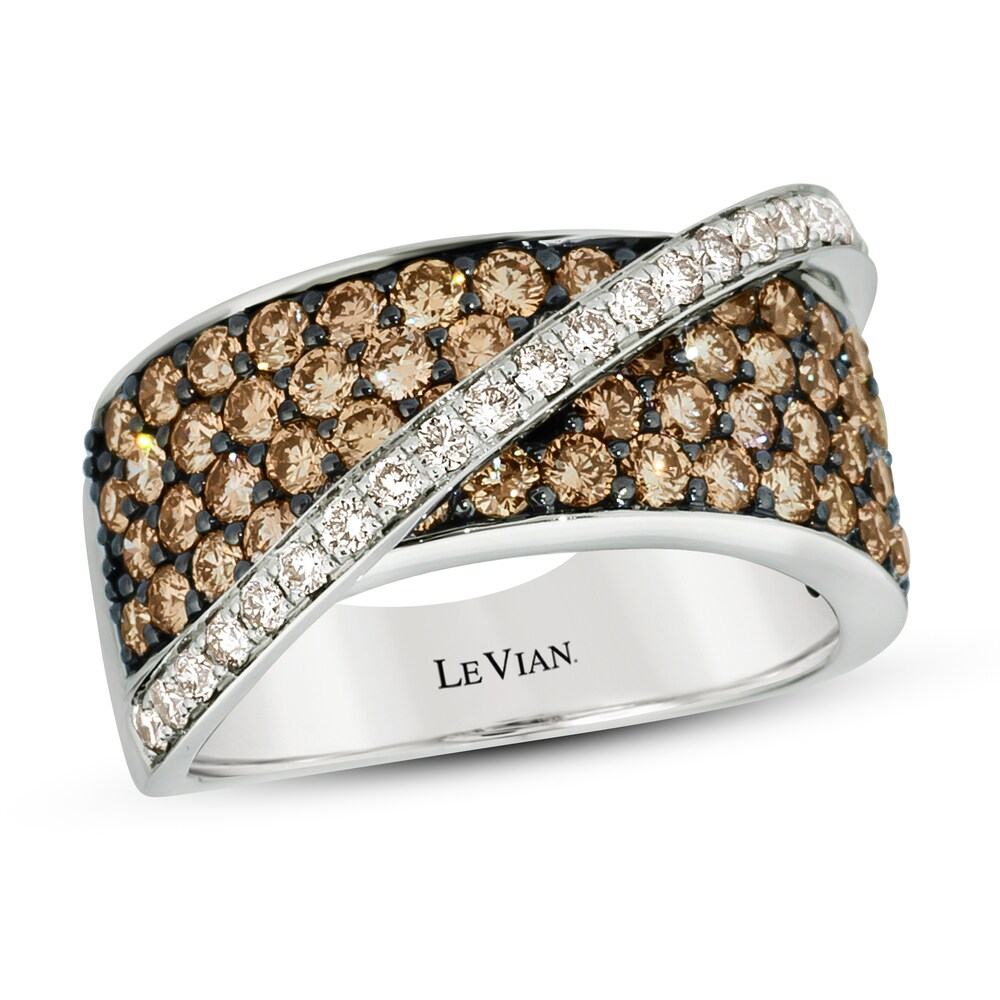 Le Vian Chocolate Diamond Ring 2 ct tw 14K Vanilla Gold DsDcfTti Le Vian Chocolate Diamond Ring 2 ct tw 14K Vanilla Gold DsDcfTti