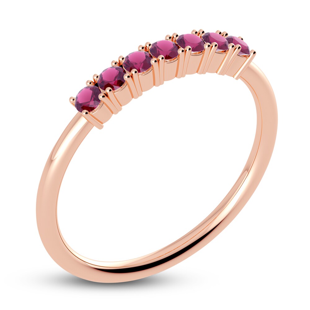 Juliette Maison Natural Rhodalite Garnet Half Eternity Ring 10K Rose Gold E52UbhKZ Juliette Maison Natural Rhodalite Garnet Half Eternity Ring 10K Rose Gold E52UbhKZ