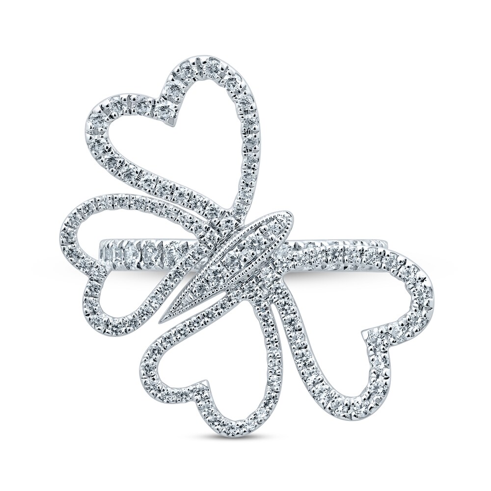 Pnina Tornai Diamond Ring 1 ct tw Round 10K White Gold EJ16jKoQ Pnina Tornai Diamond Ring 1 ct tw Round 10K White Gold EJ16jKoQ