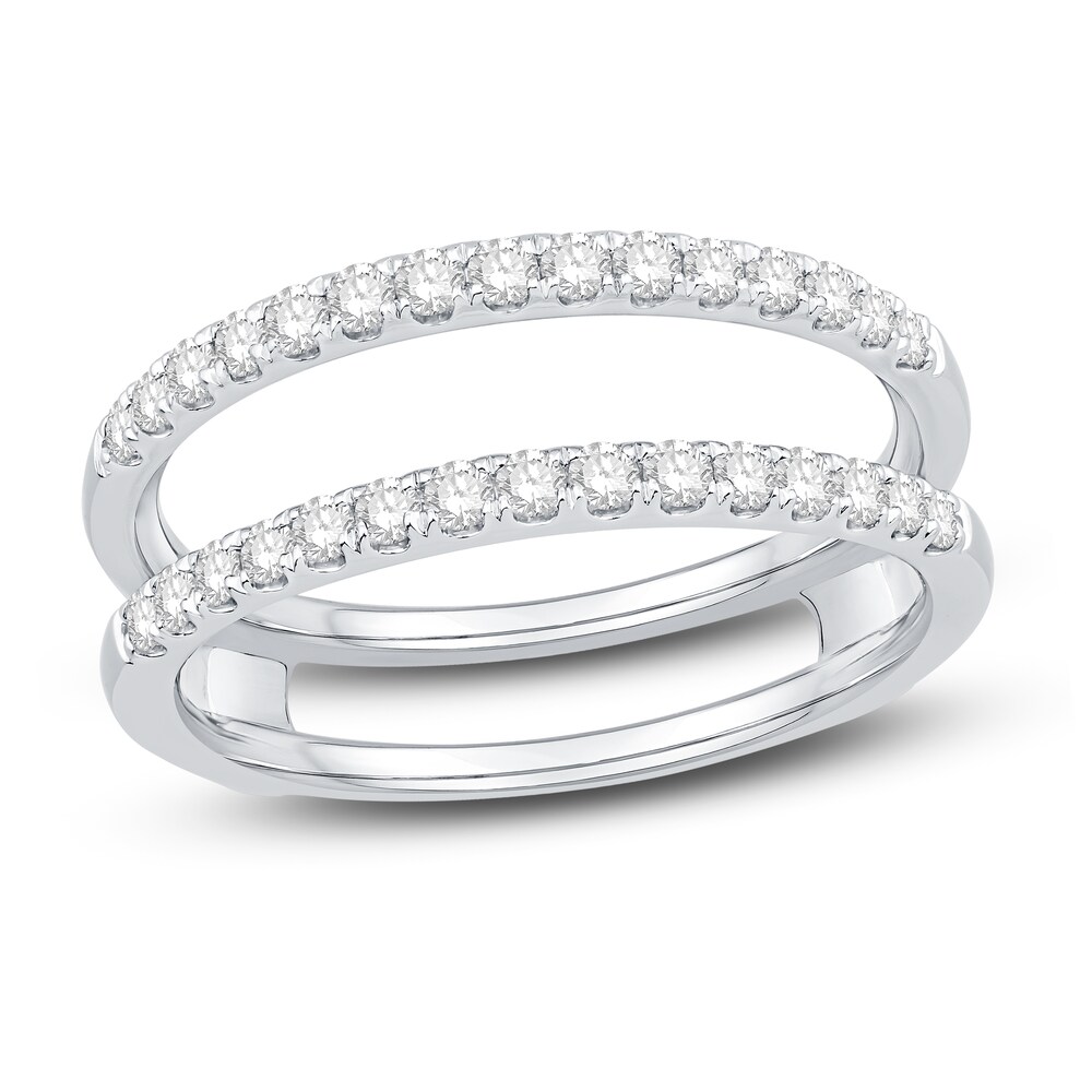 Diamond Enhancer Ring 3/8 ct tw Round Platinum EKS5IBto Diamond Enhancer Ring 3/8 ct tw Round Platinum EKS5IBto