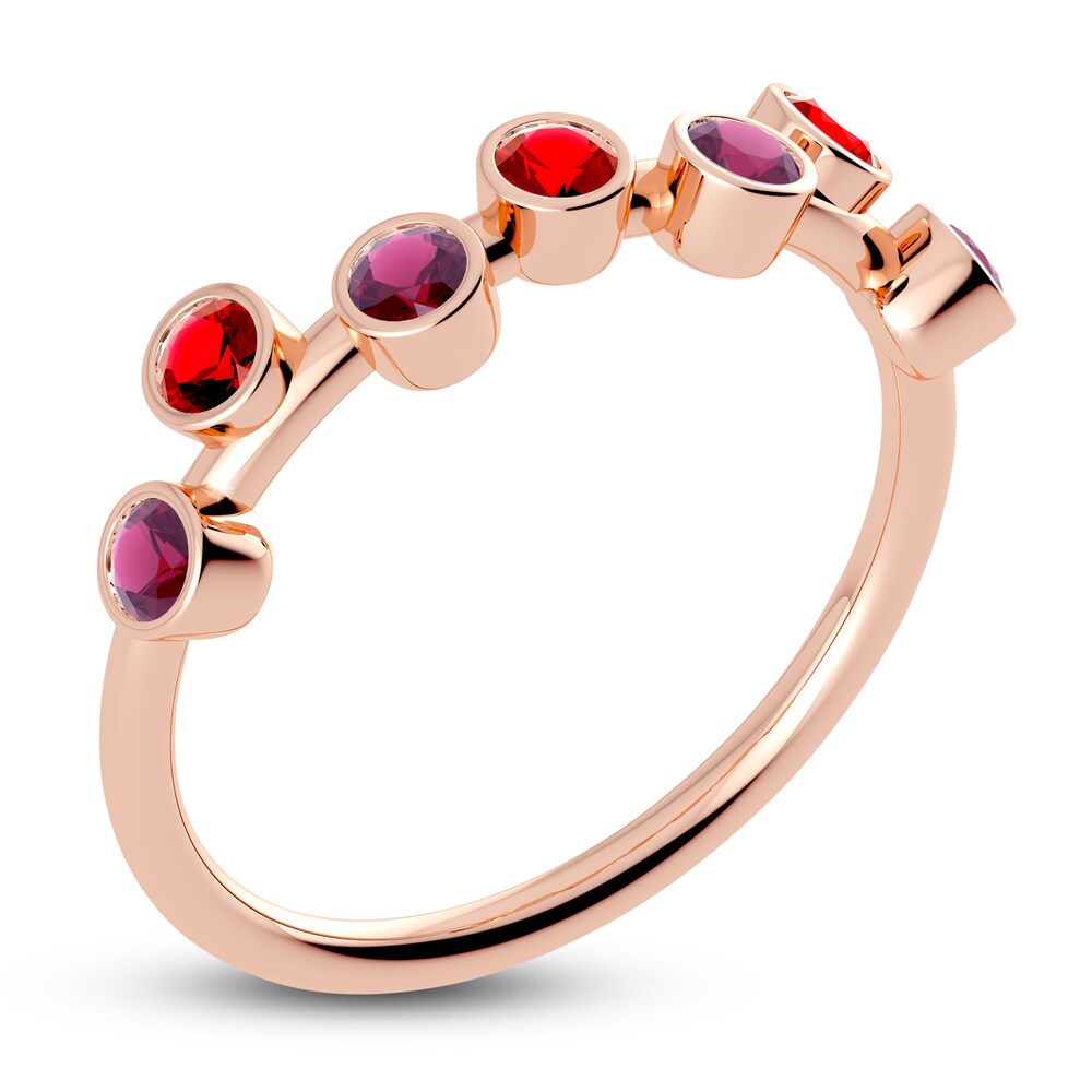 Juliette Maison Natural Ruby & Natural Rhodolite Garnet Ring 10K Rose Gold EWW0Yf1Y Juliette Maison Natural Ruby & Natural Rhodolite Garnet Ring 10K Rose Gold EWW0Yf1Y