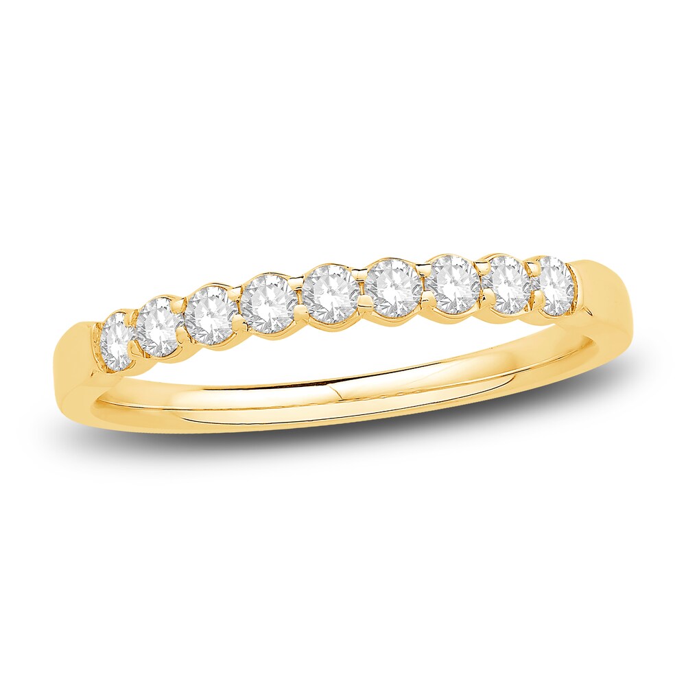 Diamond Anniversary Band 1/4 ct tw Round 14K Yellow Gold EaB5sGwr Diamond Anniversary Band 1/4 ct tw Round 14K Yellow Gold EaB5sGwr