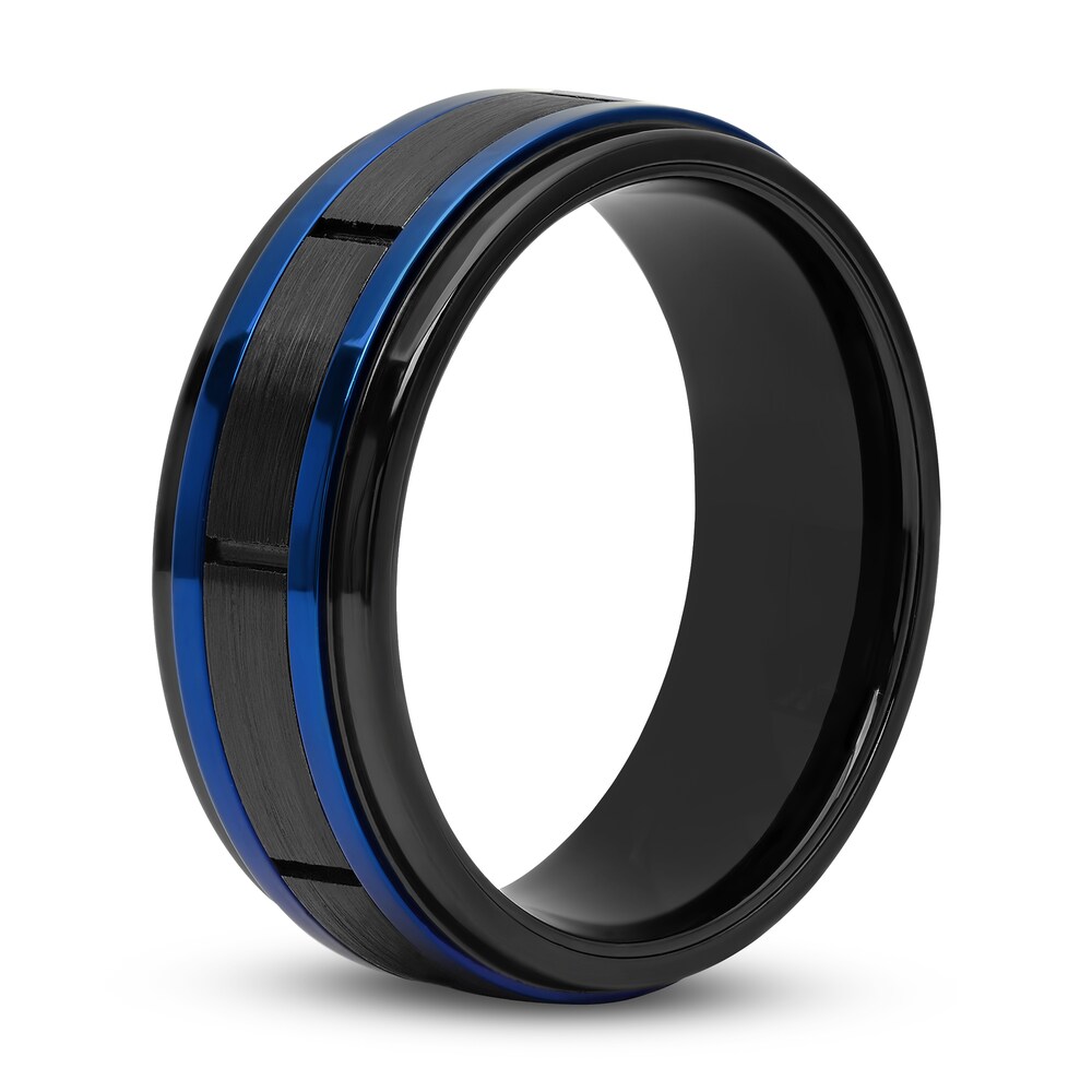 Wedding Band Two-Tone Tungsten 8mm EaT7QdJC Wedding Band Two-Tone Tungsten 8mm EaT7QdJC