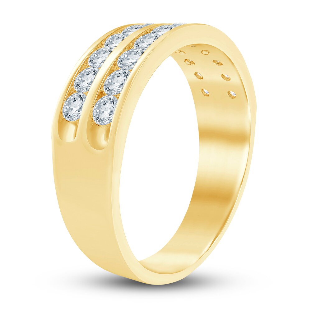 Men\'s Diamond Ring 1 ct tw Round 14K Yellow Gold Ee9rX71w Men\'s Diamond Ring 1 ct tw Round 14K Yellow Gold Ee9rX71w